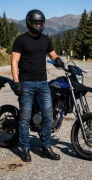Spodnie na motocykl XL