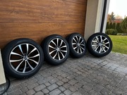 Opony letnie z felgami 7,5''x18'' 5x100 ET48 Audi Seat Skoda VW Subaru