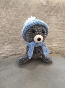 Pluszowa foczka szydełkowa