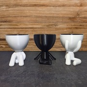 Doniczka dekoracyjna Ludek Human Druk 3D