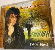 SŁAWEK WIERZCHOLSKI - POLSKI BLUES - okładka z autografami 