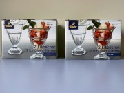 Tchibo 2 Ice Cream Glasses