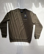 Nowa bluza LYLE & SCOTT M | Crewneck Olive | Bawełna