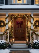 Dekoracyjna kokarda Welurowa. Kokarda prezentowa, Kokarda ozdobna