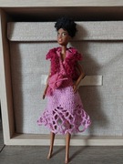 Sukienka dla lalki barbie