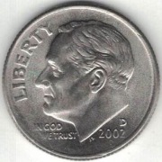 USA 10 centów 2002 D nr 1