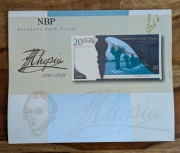 folder NBP banknot kolekcjonerski 20 zł Chopin 2010