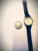 Zegarek Lacoste pasek gumowy czarny uszkodzony 