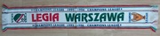 Szalik LEGIA WARSZAWA CHAMPIONS LEAGUE 1995-1996 Oryginał sprzed 30 lat.