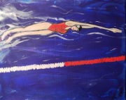 Basen obraz na płótnie