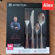 Komplet Sztućców Ambition 24 elementy Alex