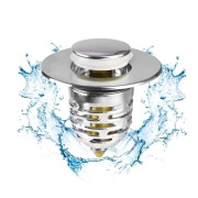 DOITOOL 4 szt Przyciski rdzenie zatyczki do zlewu Filtr stal nierdzewna