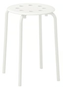 Stołek/taboret MARIUS IKEA biały