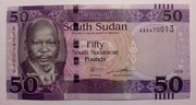 Sudan Południowy 50 Pounda 2019 UNC