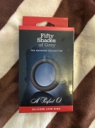 Silikonowy pierścień na penisa Fifty Shades of Grey