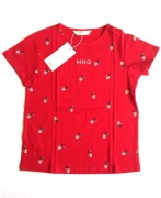 Mango t-shirt | koszulka w lody | haftowane logo | 8 9 lat