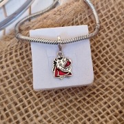 Zawieszka charms do bransoletki modułowej srebro 925 Pumba król lew 