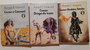 Robert Howard Conan 1988 3 tomy: z cimmerii, Droga do tronu, Godzina Smoka