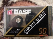 Kaseta magnetofonowa firmy BASF CHROME SUPER II GERMANY ( CrO2 ) 135 m