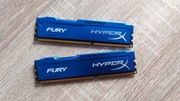 ZESTAW 2 x pamięć RAM DDR3 HyperX Fury 4GB 1600MHz CL10 HX316C10F/4