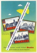 REKLAMA SINALCO 1912 ROK - Wrocław Breslau Śnieżka Karpacz Kościółek Wang