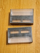 Zestaw 2 Podwójnych Pudełek / Etui na Kasety Magnetofonowe (2x 2 Kasety)