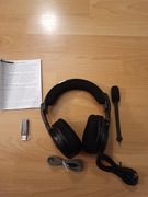 Słuchawki PS4 PS5 bezprzewodowe AG9 Magnesy 50mm Pure Audio Bass Boost PDP