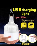 Żarówka LED 320W przenośna lampka USB