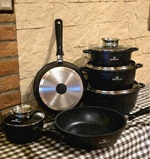 Zestaw garnków KlönBerg PREMIUM aluminiowe 12 el.