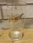 Szklanka typu pokal,  do serwowania piwa marki Piast. 