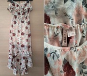 Sukienka w kwiaty hiszpanka H&M Rozmiar 36 S