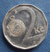 Moneta CZESKA REPUBLIKA 2 KORONY 2001