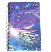 Zeszyt SZKICOWNIK A 5 czarne kartki 70k