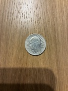 Moneta 5 zl glowa kobiety 1932