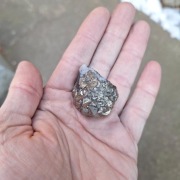 Piryt konkrecja pirytowa z Gór Kaczawskich