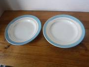 Stare talerze porcelanowe obiadowe  Rosyjskie 2 sztuki ZOBACZ 