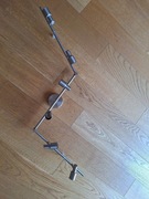 Lampa sufitowa srebrna 6x GU10