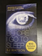 SJ Watson - Before I Go to Sleep