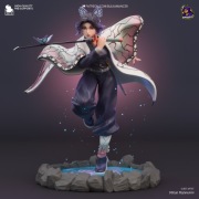 Figurka druk 3D żywica " Shinobu Kocho Demon Slayer " - 1/8