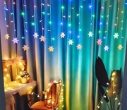 Światła w kształcie płatka śniegu 