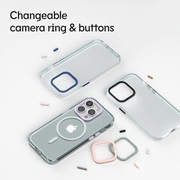 Rhinoshield Etui iPhone 13 Pro – przezroczyste, dark blue, nieżółknące