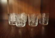 Kryształowe kieliszki do nalewek, likieru, wódki 6 szt Nowe
