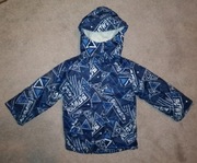 Ciepła nieprzemakalna kurtka na misiu rozm 3 lata 