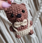 Wyjątkowy breloczek dla Niego(beżowy)walentynki,rocznica,dla niej 