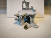 Duże ruiny 6 RPG Diorama Makieta (Zaginione Miasto)