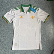 AS Roma Third Kit 2025/26 Adidas - Biała/Zielona/Złota Koszulka