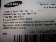 Płyta T-COM  SAMSUNG  LE40S71BX/XEC