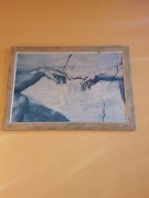 Obraz Stworzenie Adama Palec Boży