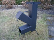 Piec, piecyk rakietowy, koza