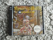 IRON MAIDEN Somewhere in Time 2 CD (+ single) naklejka MAIDCAT10